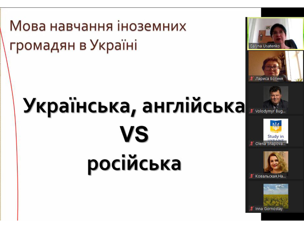 Актуальні питання підготовки іноземних громадян